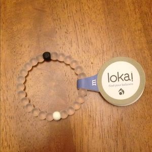 Clear Lokai bracelet